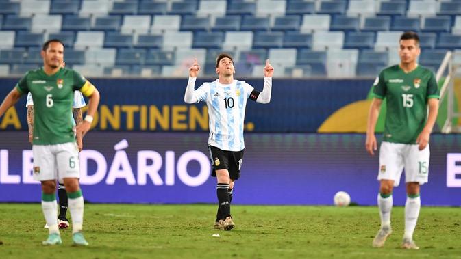 Hasil Copa America 2021 : Messi Cetak Rekor, Argentina Lumat Bolivia - Vimarsana News