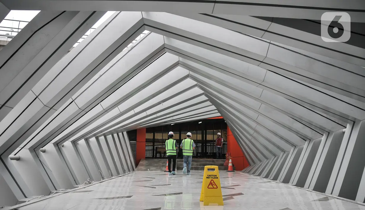 Stasiun-stasiun tersebut juga terintegrasi dengan moda transportasi umum lainnya. (merdeka.com/Iqbal S. Nugroho)