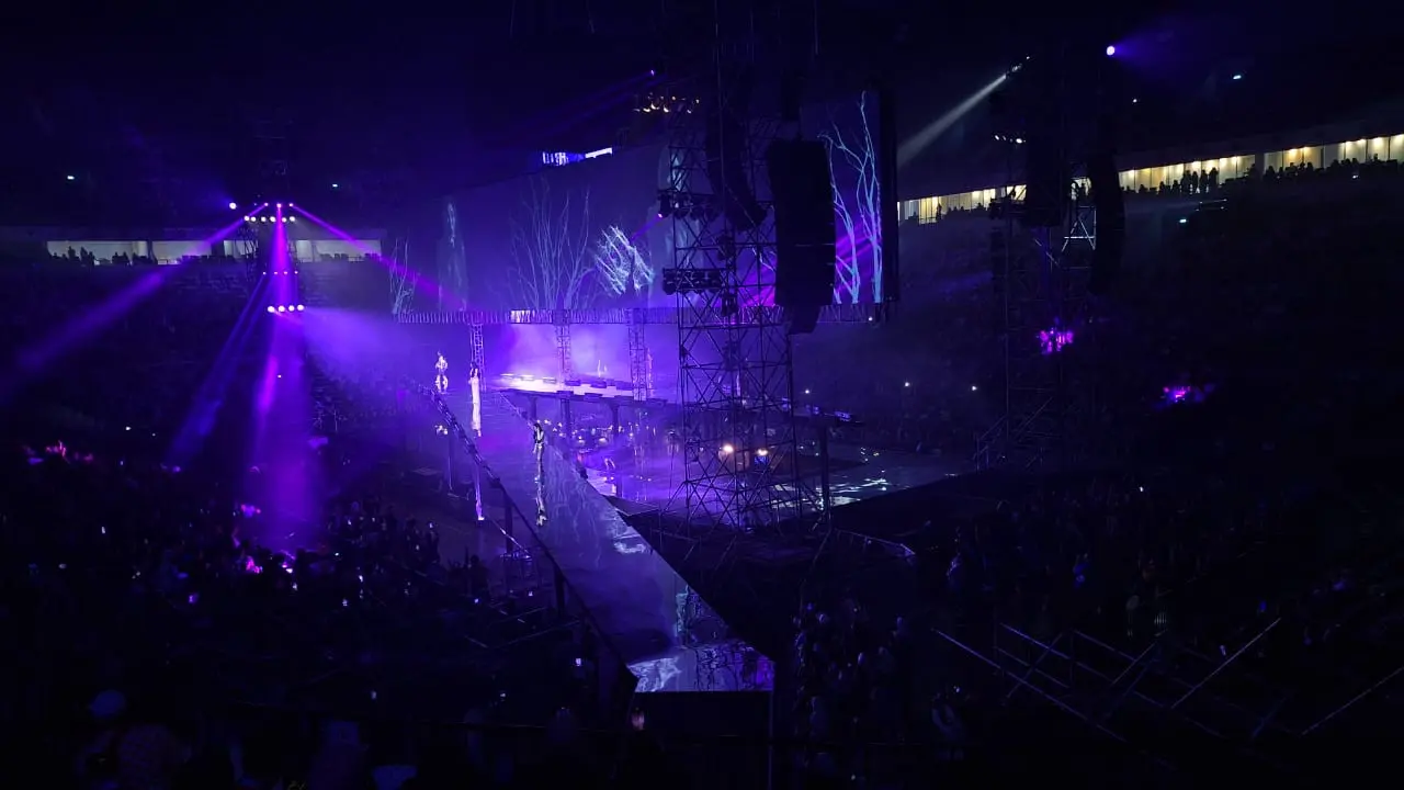 Konser Super Diva di Indonesia Arena GBK Jakarta pada Jumat (17/1/2025) (Liputan6.com/Ratnaning Asih)