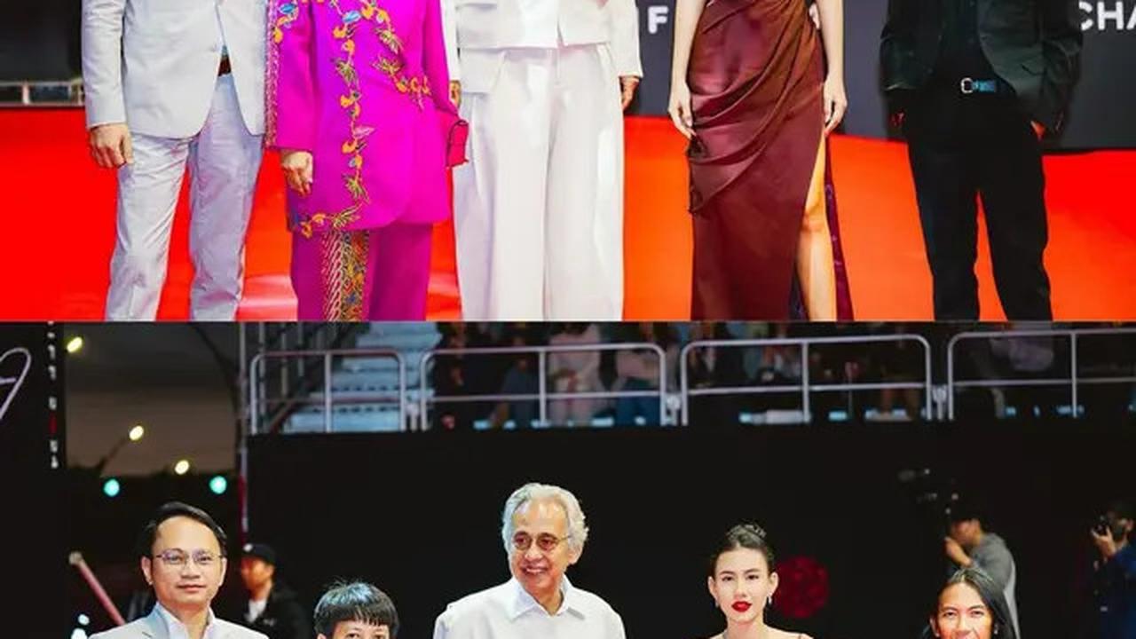 Pesona Menyala Shenina Cinnamon di Busan International Film Festival, Tampil Glamor Bak Princess dengan Kalung Berlian dan Lipstik Merah