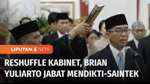 VIDEO: Reshuffle Perdana, Prabowo Lantik Mendiktisaintek dan Sejumlah Kepala Lembaga
