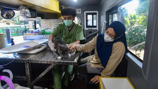 Klinik Hewan Keliling Dekatkan Layanan ke Warga Jakarta