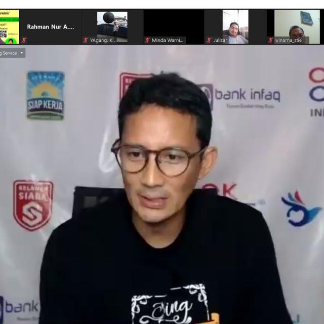 Ini Profil Lengkap Sandiaga Uno Menparekraf Pengganti Wishnutama News Liputan6 Com