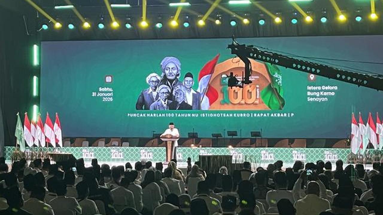 Gus Yahya di Harlah ke-100 Tahun NU: Setelah Dinamika Hebat, Tetap Bersatu