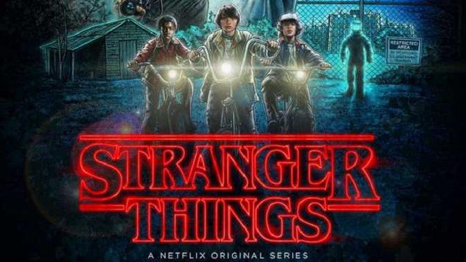 Ilustrasi Stranger Things versi serial (Sumber: Netflix)