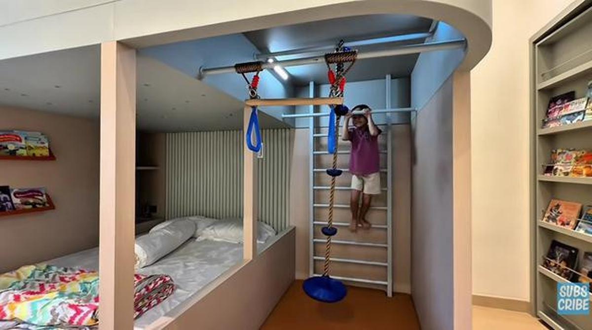 12 Potret Kamar Arasya Anak Tasya Kamila dengan Konsep Playful Modern