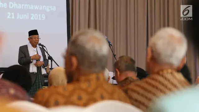 Hendropriyono Gelar Halalbihalal, Purnawirawan TNI dan Ma'ruf Amin Hadir
