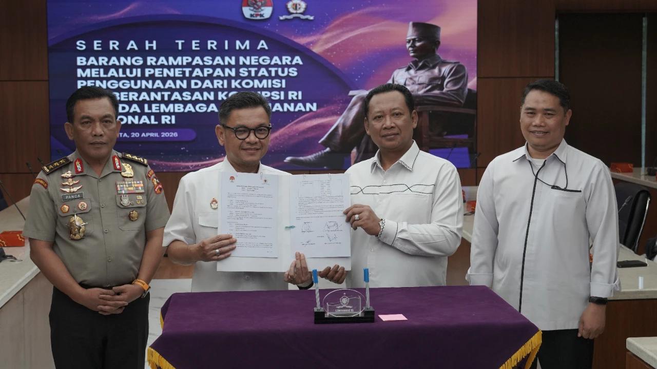 KPK Serahkan Aset Rampasan Rp3,52 Miliar ke Lemhannas, Dorong Efek Jera dan Pemanfaatan Negara