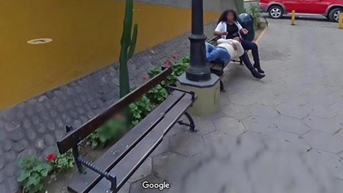 (Foto: CEN) Gara-gara layanan Google Street View, seorang pria membongkar kasus perselingkuhan suaminya.