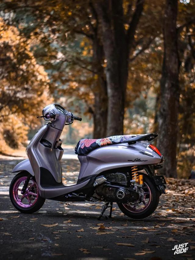 10 Potret Modifikasi Yamaha Grand Filano, Gaya Klasiknya Bikin Enggak Bisa Berpaling!