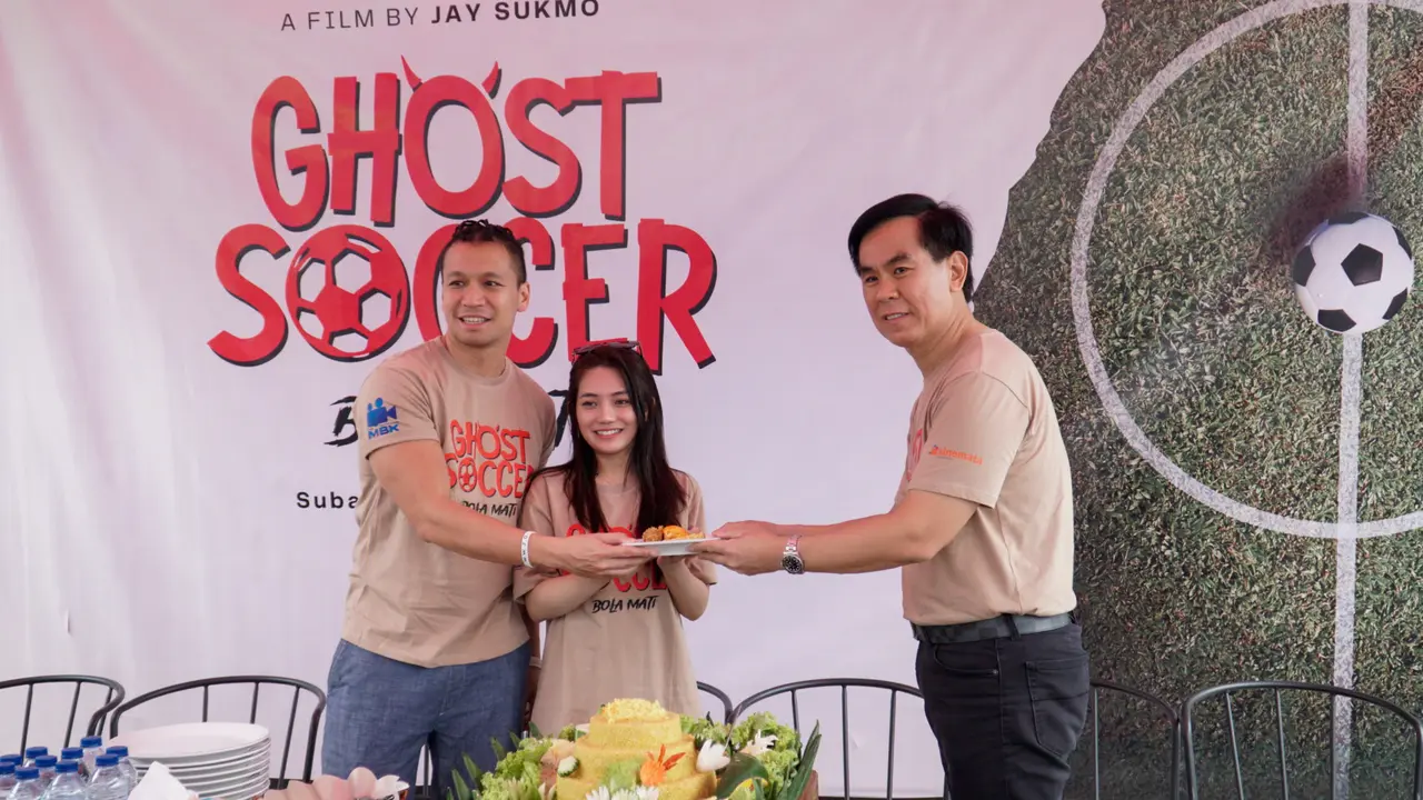 Syukuran film Ghost Soccer: Bola Mati.
