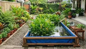 Cara Menanam Genjer di Kolam Terpal, Hemat Tempat dan Mudah Dirawat