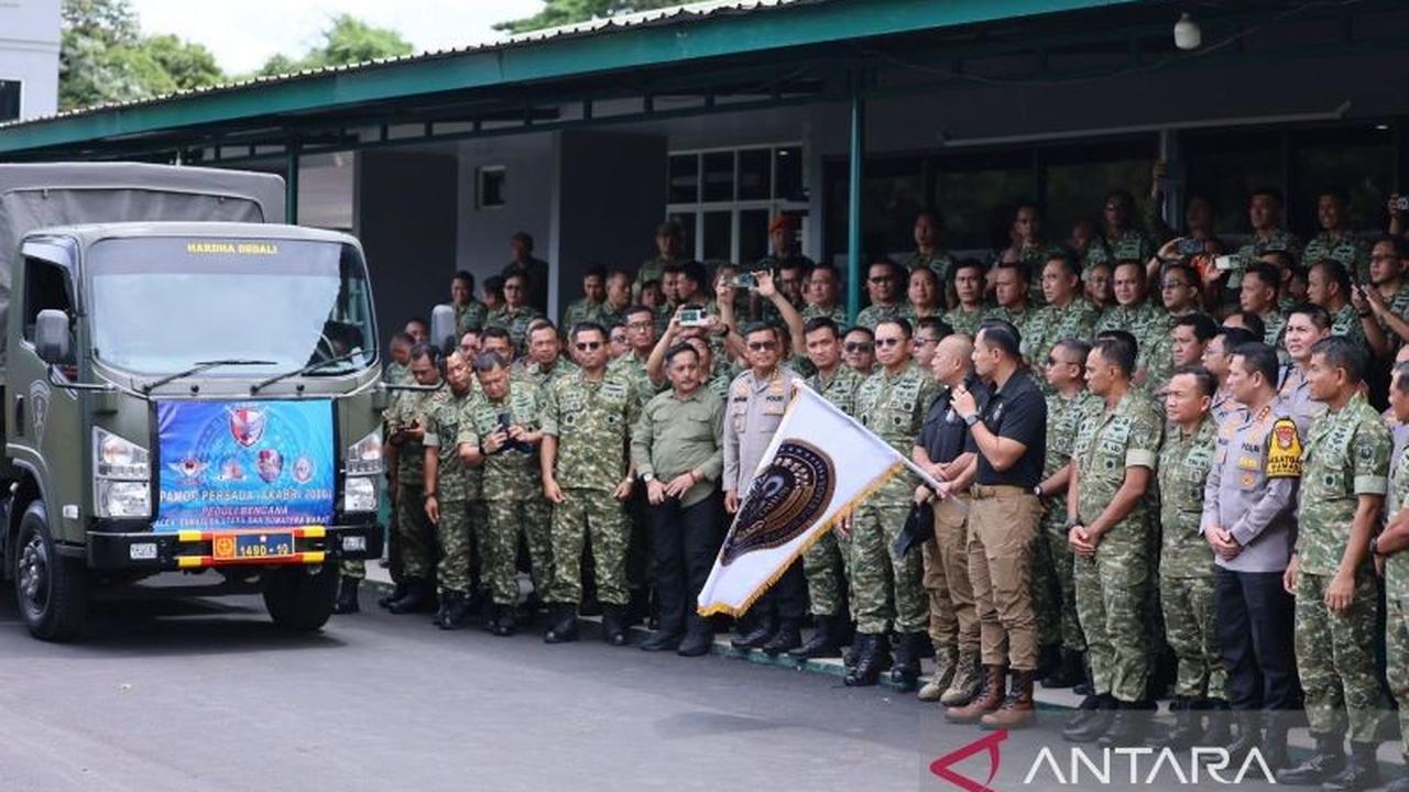 Pamor Persada Kirim 10 Truk Bantuan Sosial ke Sumatera, Wujud Pengabdian Lintas Matra TNI-Polri