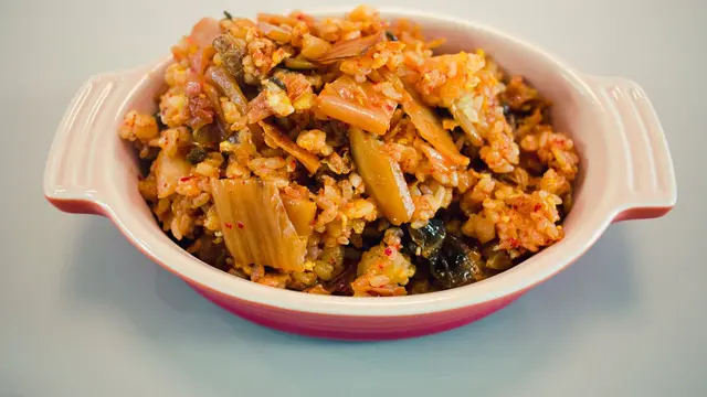 Nasi Goreng Kimchi tanpa Gochujang