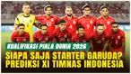 Berita video kali ini membahas tentang perkiraan formasi dan susunan pemain yang sama dapat dipertahankan Kluivert untuk menghadapi Arab Saudi dan Irak di Grup B putaran keempat Kualifikasi Piala Dunia 2026 Zona Asia.