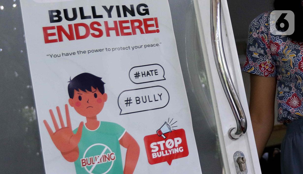 Sosialisasi juga bertujuan agar para pelajar dapat mengetahui apa itu perundungan dan bagaimana menyikapinya. (Liputan6.com/Herman Zakharia)