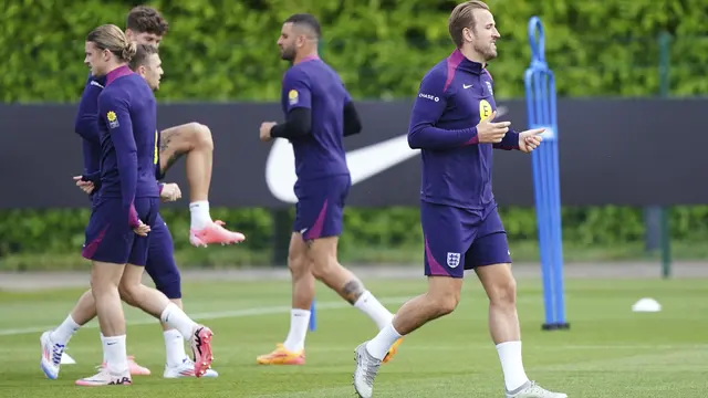 Latihan Timnas Inggris Jelang Piala Eropa 2024