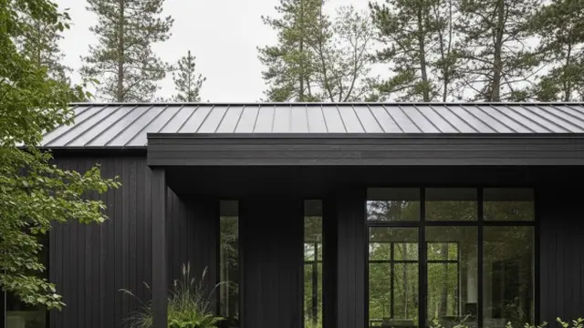 Ilustrasi Rumah Kayu Gelap Bergaya Klasik/Gemini AI