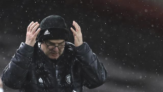 FOTO: Aubameyang Cetak Hattrick, Arsenal Tumbangkan Leeds United 4-2