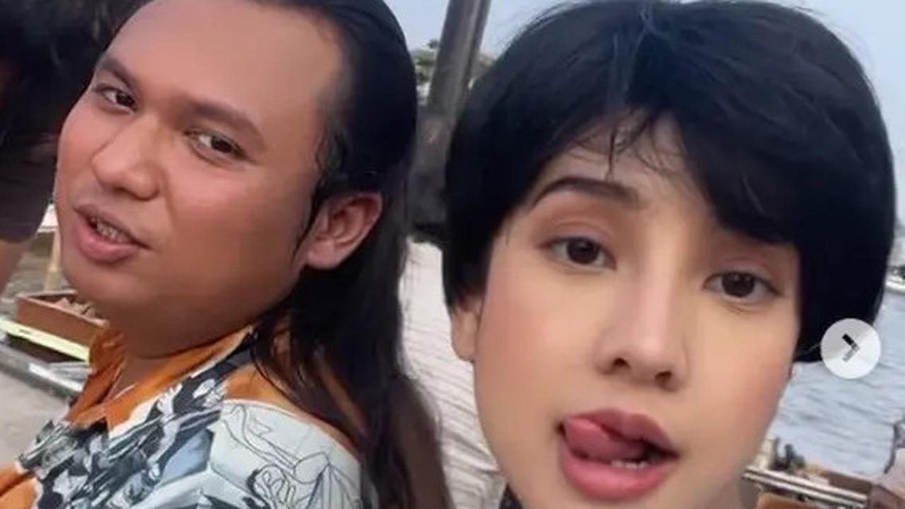 6 Potret Kocak Anya Geraldine di Balik Layar Film 'Mendadak Dangdut', Akui Lelah Menahan Tawa Gara-Gara Keanu AGL