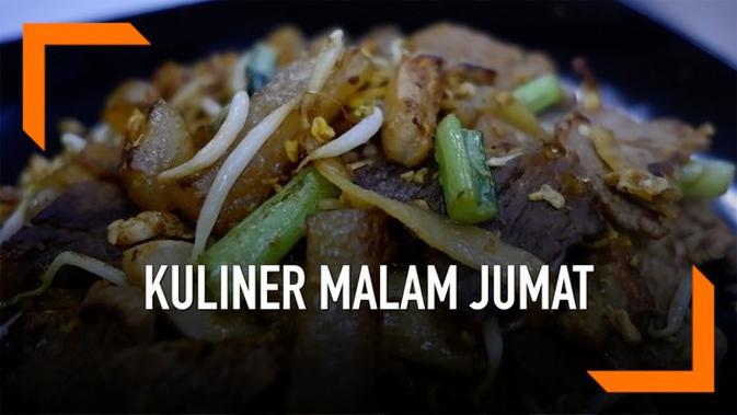 Kuliner Malam Jumat Kwetiau Sapi Santapan Lezat Nan Halal Di