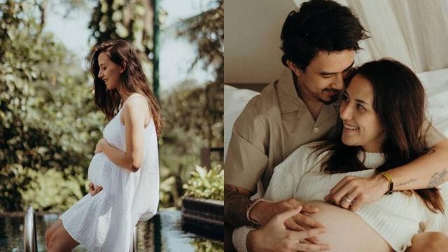 Jelang Melahirkan Ini 6 Potret Maternity Shoot Anak Ke 3 Dahlia Poland Hot Liputan6 Com
