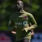 Pemain Kanada, Ismael Kone, mengikuti sesi latihan di Piala Dunia 2026 di Vancouver, Selasa (16/6/2026). (AP Photo/Abbie Parr)