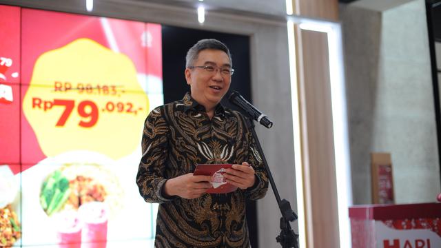 Ketua Umum Himpunan Peritel & Penyewa Pusat Perbelanjaan Indonesia (HIPPINDO), Budihardjo Iduansjah