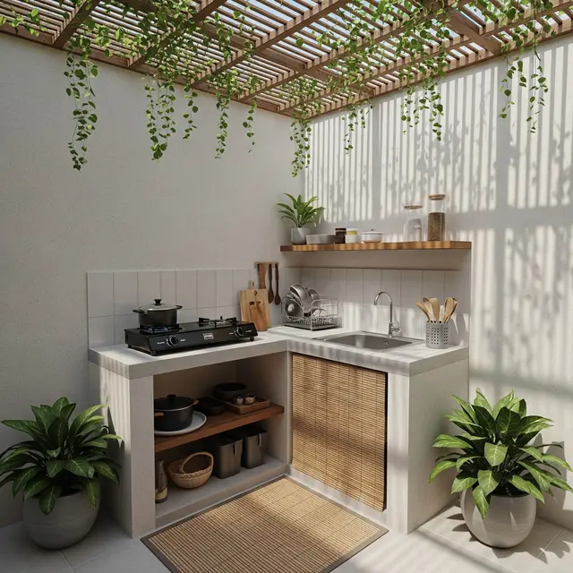 9 Model Atap Dapur Terbuka yang Tidak Panas Siang Hari, Solusi Nyaman dan Estetis