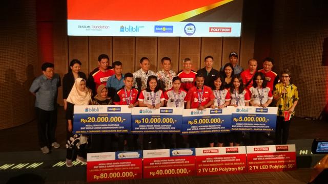 Atlet-atlet junior asal PB Djarum