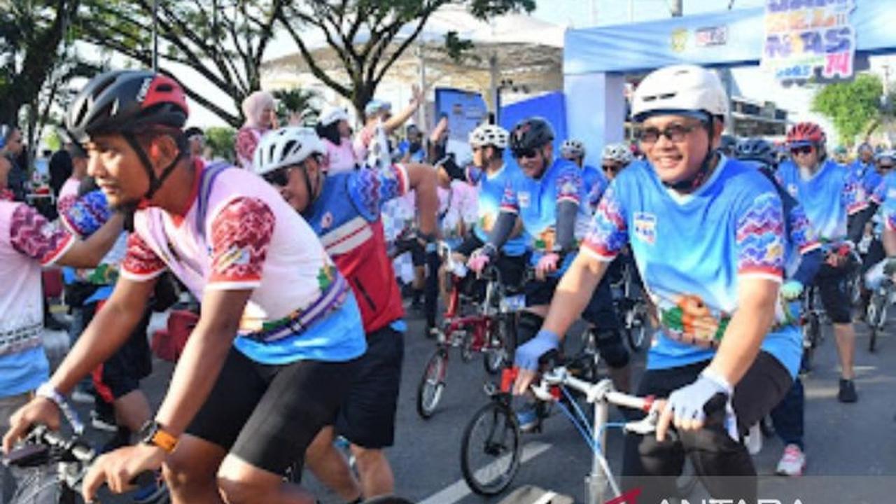 Fakta Unik Banjarmasin: Ratusan Pesepeda Lipat Nasional Jelajahi Kota Seribu Sungai di Jamselinas ke-14 Tahun 2025
