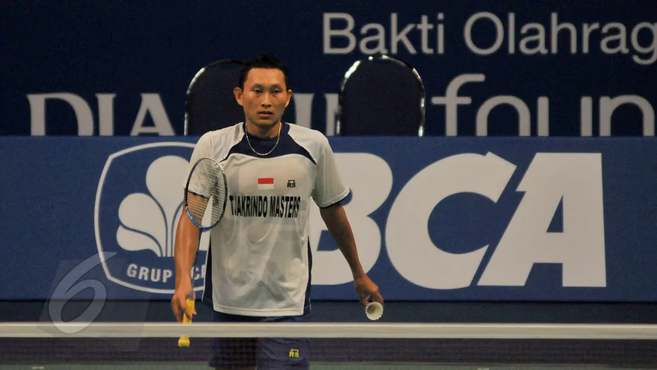 Sony Dwi Kuncoro Kalahkan Pebulutangkis Sattawat Pongnairat