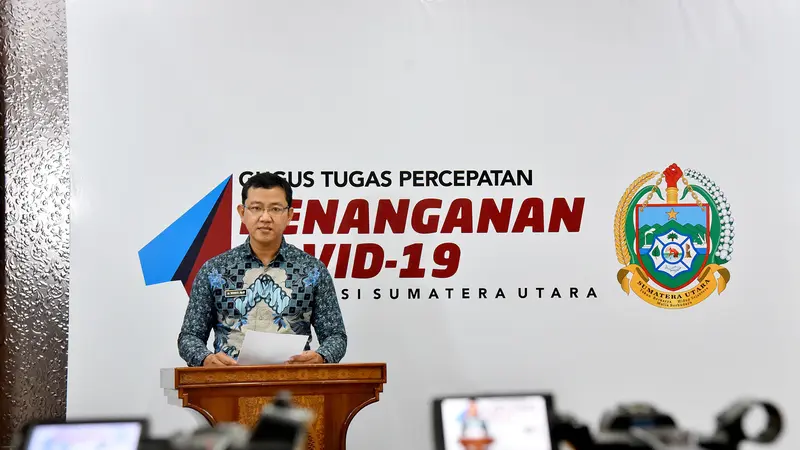 Jubir Gugus Tugas Percepatan Penanganan COVID-19 Provinsi Sumut, Whiko Irwan