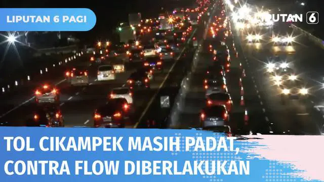 Sejak Senin (02/05), ribuan kendaraan terus mengalir di Tol Cikampek dari arah Jakarta. Diperkirakan mereka adalah warga yang hendak berlibur maupun para pemudik. Lantaran masih padat, Petugas memberlakukan rekayasa contra flow.