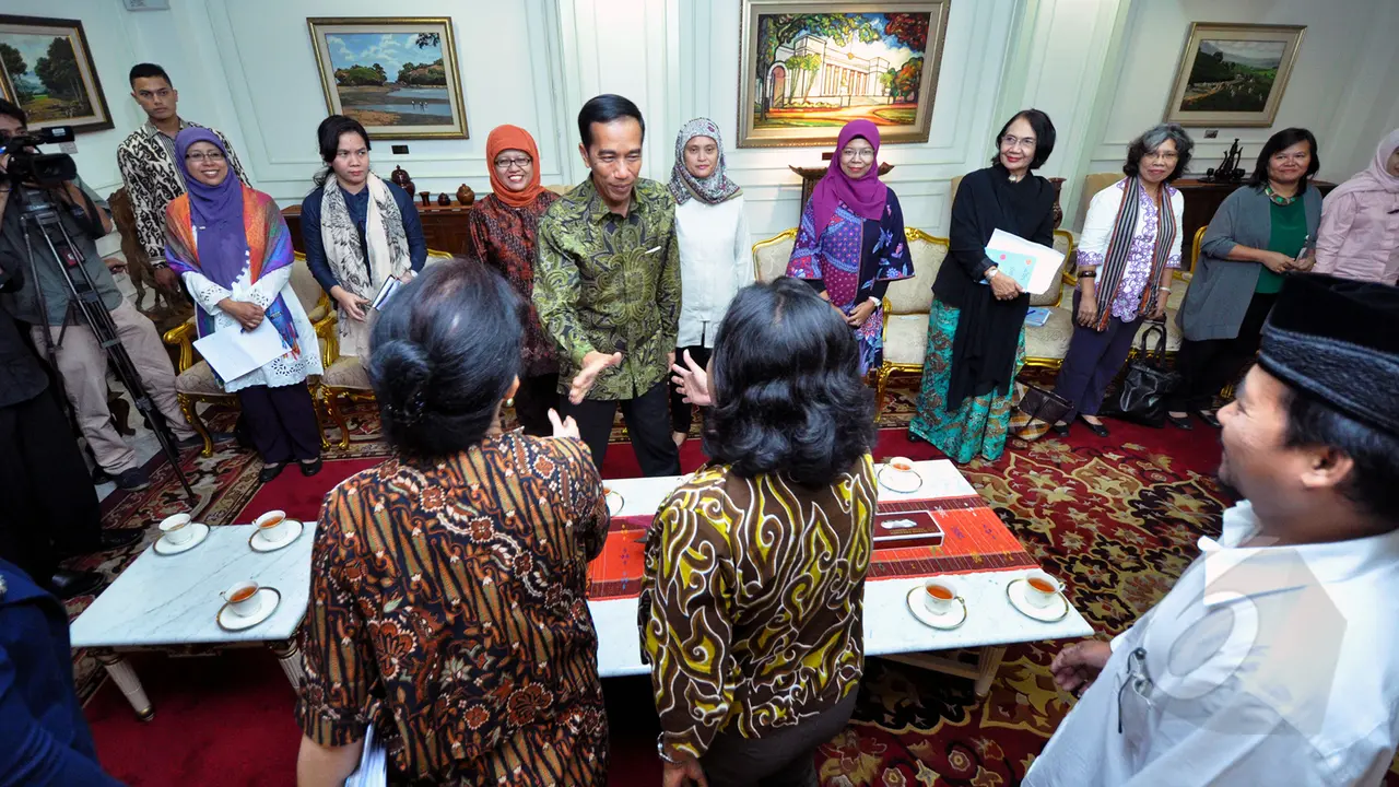 Komnas Perempuan Temui Presiden Joko Widodo