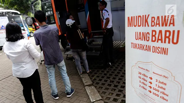 Penukaran Uang untuk Lebaran di IRTI Monas