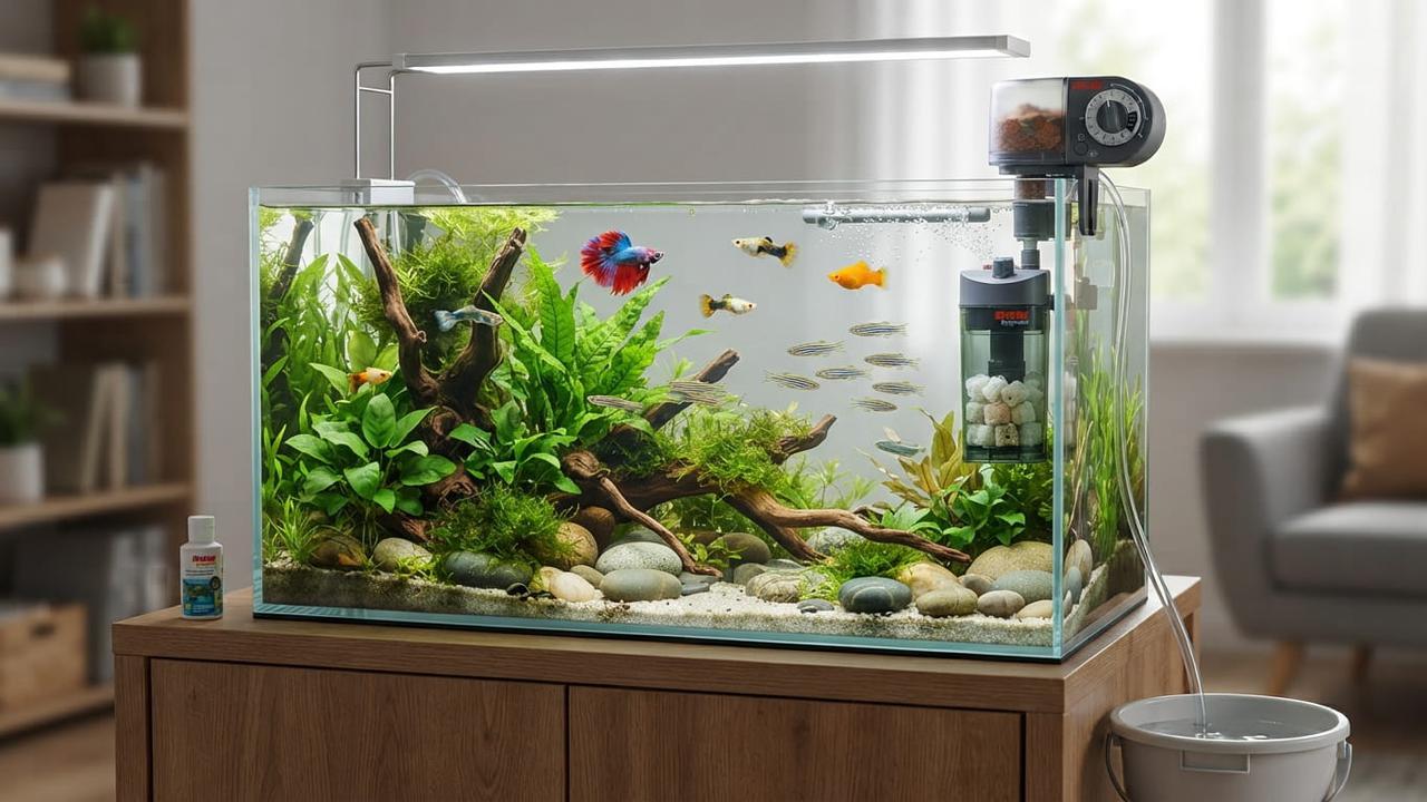 5 Cara Merawat Ikan Hias Bagi Orang Sibuk Agar Tetap Sehat dan Mudah Dikelola