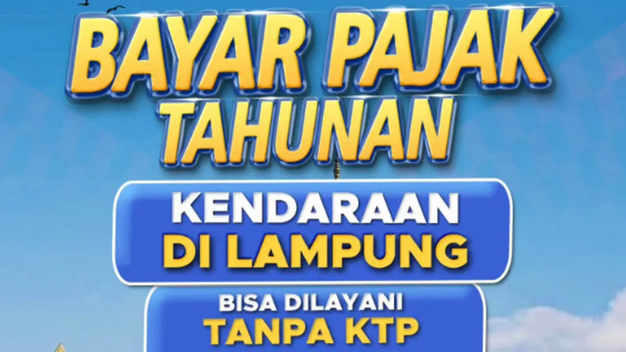 Bayar Pajak Tahunan Kendaraan di Lampung