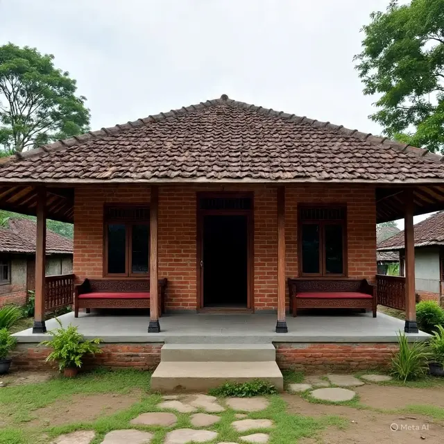 Desain Rumah 1 Lantai Sederhana dan Biayanya
