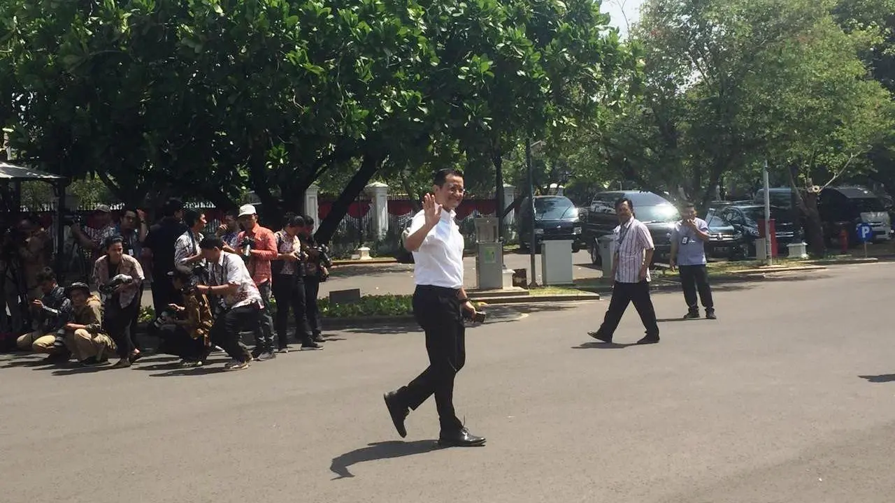 Wabendum DPP PDIP, Juliari P Batubara sambangi Istana