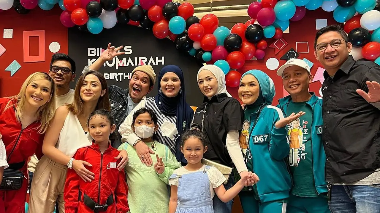 Pesta ulang tahun ke-8 Bilqis putri Ayu Ting Ting