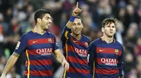 Jumlah gol Lionel Messi, Neymar, dan Luis Suarez hingga 30 November 2015 mampu menyamai koleksi gol Bayern Munchen. (Daily Mail)