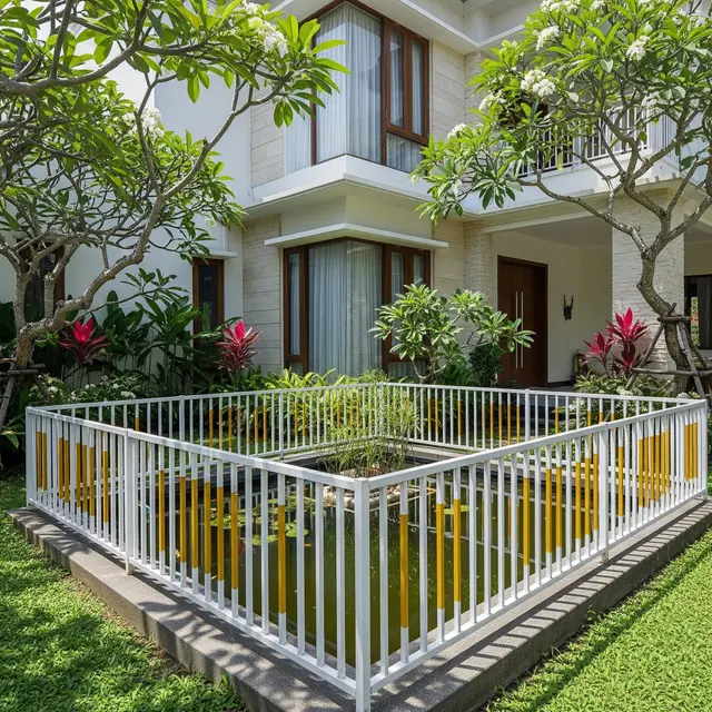 Ide Kolam Ikan Depan Rumah Tanpa Galian yang Aman untuk Balita