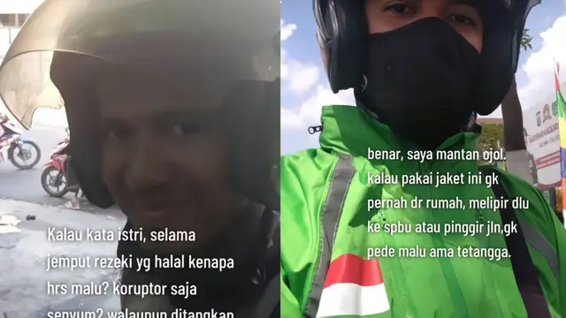 Kisah seorang mantan driver ojol yang dulu sulit beli bensin kini bisa belikan mobil untuk keluarga