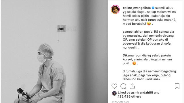 Unggahan Celine Evangelista