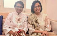 Kisah Persahabatan Retno Marsudi dan Sri Mulyani Usai Tak Lagi Jadi Menteri