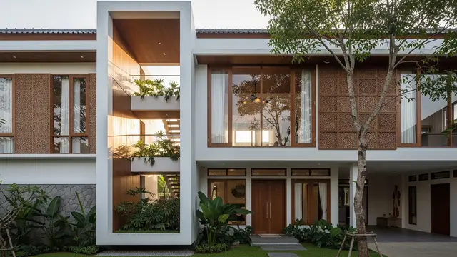 Model Rumah dengan Void Kecil untuk Sirkulasi Udara Optimal/Gemini AI