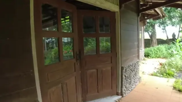 Potret rumah Lydia Kandou di Banten yang tak berpenghuni