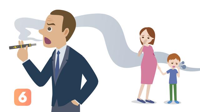 Ilustrasi Asap Rokok Ibu Hamil (iStockphoto)