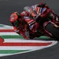 Sesi latihan bebas MotoGP Italia 2023 kembali digelar di Sirkuit Mugello. (Filippo MONTEFORTE/AFP)